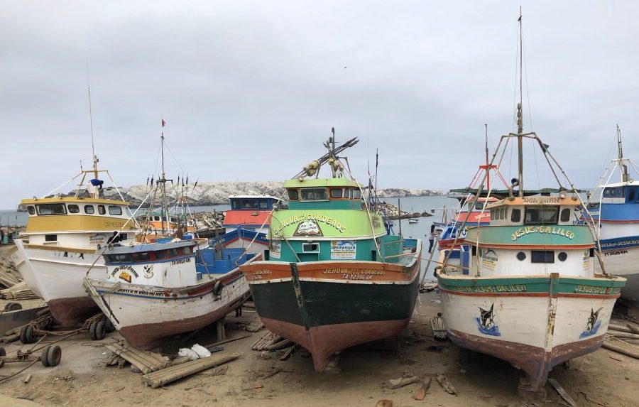 boats in Peru