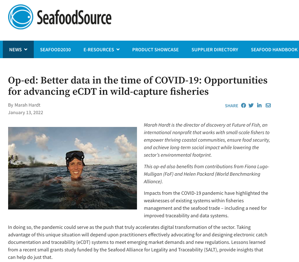 Header for SEAFOOD source article