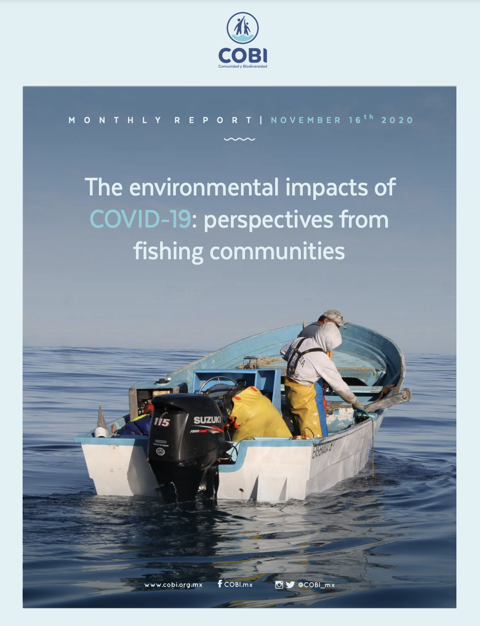 The environmental impacts of COVID-19: perspectives from fishing communities