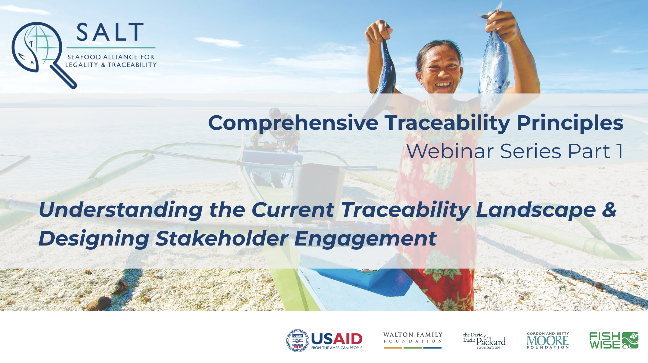 Seafood Traceability Principles Webinar Series Part 1: Stakeholder Engagement